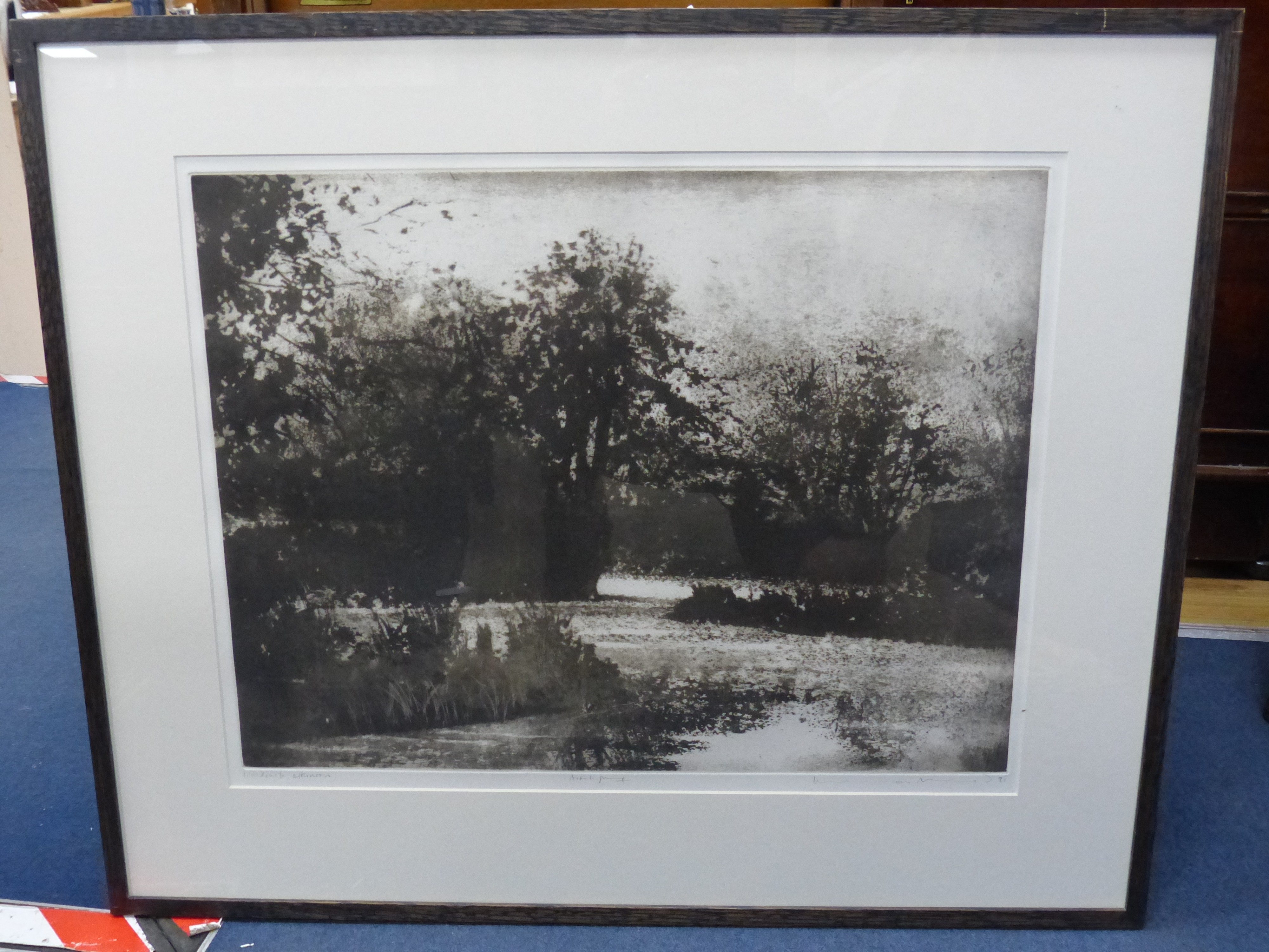 Norman Ackroyd, artist proof print, Windrush Afternoon, indistinctly signed and dated '91, 44 x 57cm